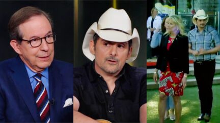 CNN's Chris Wallace Asks Brad Paisley About Promoting Covid Vax With Jill Biden And People Who Think Vaccines Are Political