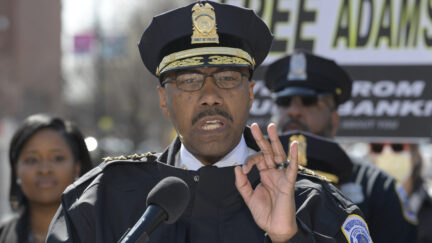 Chief of the DC Police Department Robert J. Contee