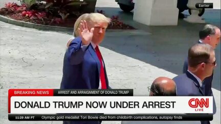 JUST IN CNN Reports 'DONALD TRUMP NOW UNDER ARREST' — Will Be Assigned Probation Officer