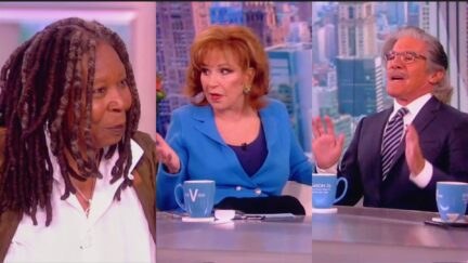 'Not About You Geraldo!' The View Hosts Gang Up On Rivera For Saying Biden Should Pardon Trump