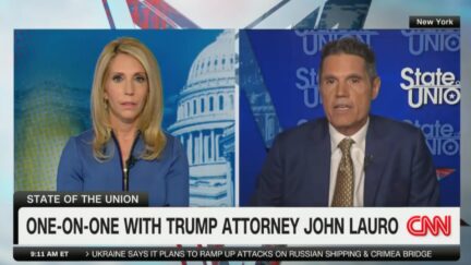 Dana Bash, John Lauro Spar Over Trump Indictment on CNN