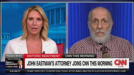 CNN's Poppy Harlow Brutally Grills John Eastman's Lawyer About Bombshell Trump Charges